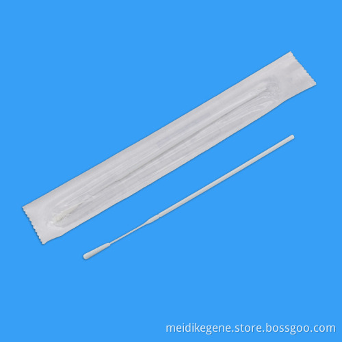 Disposable Medical Sterile Nylon Flocked Nasopharyngeal Swab for DNA Sample Collection